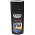 Str8 Active Reload mini sprchový gel na vlasy a tělo pro muže 50 ml