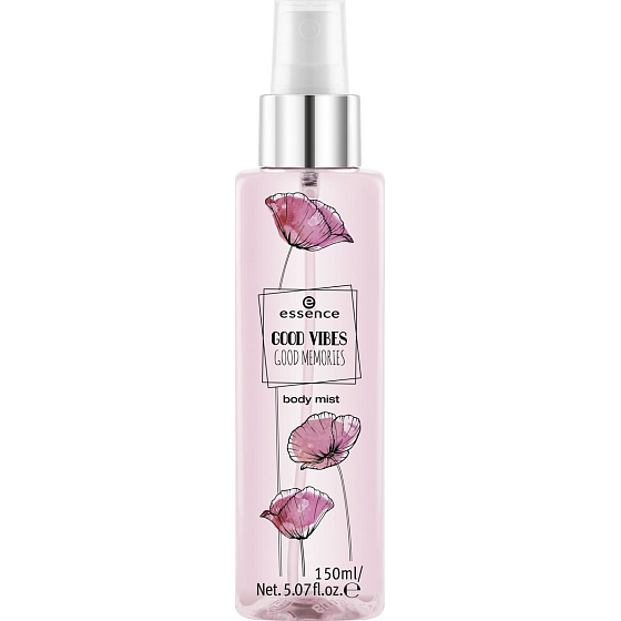 Essence Good Vibes Good Memories parfémovaný tělový sprej 01 Spring Is in the Air 150 ml