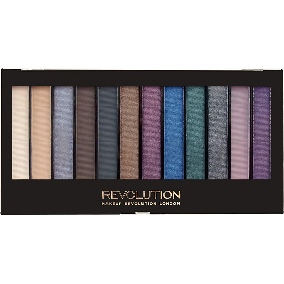 Makeup Revolution Redemption Palette Hot Smoked paletka očních stínů 14 g