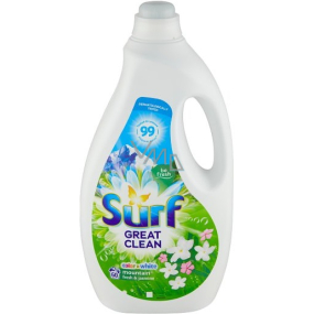 Surf Color & White Mountain Fresh & Jasmine żel do prania kolorowego i białego 60 dawek 3 l