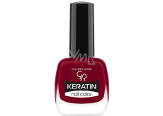 Golden Rose Keratin Nail Color lakier do paznokci 41 Dark Red 10,5 ml