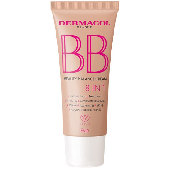 Dermacol Beauty Balance Cream tonujący BB krem 8w1 01 Fair 30 ml