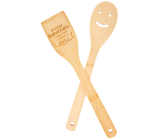 Albi Zestaw drewnianych łyżek z dedykacją Super przyjaciółka 13 cm x 30 cm