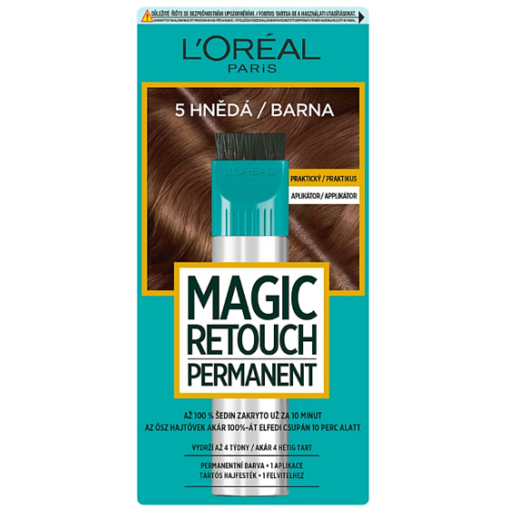 Loreal Paris Magic Retouch Permanent farba do odrostów 5 brązowy 45 ml