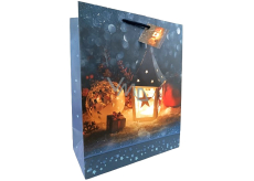 Nekupto Torba prezentowa niebieska 32,5 x 26 x 13 cm