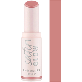 Essence Satin Glow lesklá rtěnka 02 Blushin It 3,5 g