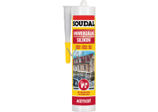 Soudal univerzální silikon, čirý, 280 ml