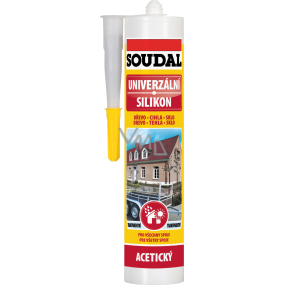 Soudal uniwersalny silikon, przezroczysty, 280 ml