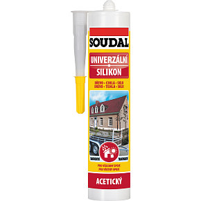 Soudal silikon uniwersalny, przezroczysty, 280 ml