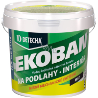Detecha Ekoban farba do drewna i betonu, szara, 15 kg