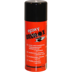 Brunox Epoxy sprej, konvertor rzi, pro opravu zrezivělých míst, 150 ml Brunox Epoxy sprej, konvertor rzi, pro opravu zrezivělých míst, 150 ml