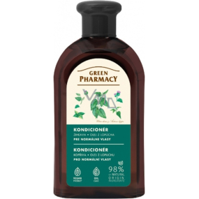 Green Pharmacy Pokrzywa i Łopian odżywka do normalnych włosów 350 ml