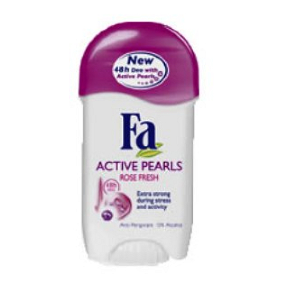 Fa Active Pearls Rose Fresh antiperspirant deodorant stick pro ženy 50 ml