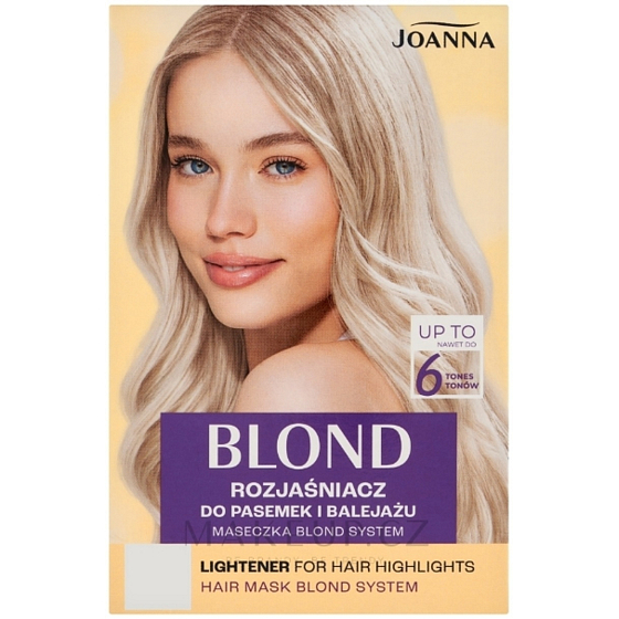 Joanna Blond Melir A Balayage melir na vlasy 6 tonów
