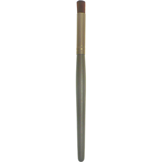 Kosmetický štětec se syntetickými štětinami na korektor hnědý 15,5 cm