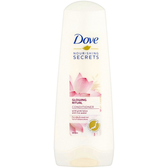 Dove Nourishing Secrets Rozzařující Rituál Lotosový květ a rýžová voda kondicionér na vlasy 200 ml