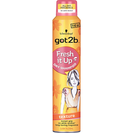 Got2b Fresh it Up Texture strukturující suchý šampon 200 ml
