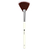 Dermacol Master Brush Fan kosmetický štětec se syntetickými štětinami na rozjasňovač, oprašující D59
