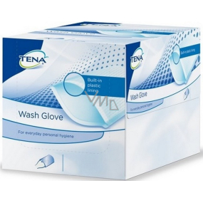 Tena Wash Glove mycí žínka s nepropustnou folií 175 kusů