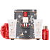 Grace Cole Toasted Praline & Sweet Vanilla żel pod prysznic 100 ml + balsam do ciała 100 ml + gąbka myjąca + sól do kąpieli 50 ml + puszka, zestaw kosmetyków dla kobiet