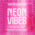Dermacol Neon Vibes rozjaśniająca maska peel-off z ekstraktem z granatu 8 ml