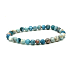 Bransoletka Larimar elastyczna naturalny kamień, kuleczka 6 mm / 16 - 17 cm, kamień Atlantydy