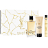 Yves Saint Laurent Libre parfémovaná voda 50 ml + tělové mléko 50 ml + parfémovaná voda 10 ml, dárková sada pro ženy