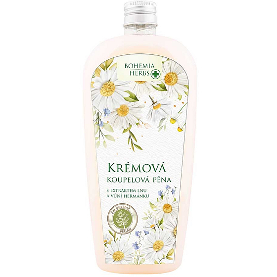Bohemia Gifts Heřmánek krémová pěna do koupele 500 ml