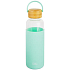 Albi Skleněná láhev silikon - zelená 500 ml