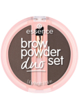 Essence puder do brwi duo set 03 Dark 1,8 g