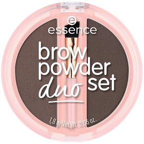 Essence puder do brwi duo set 03 Dark 1,8 g