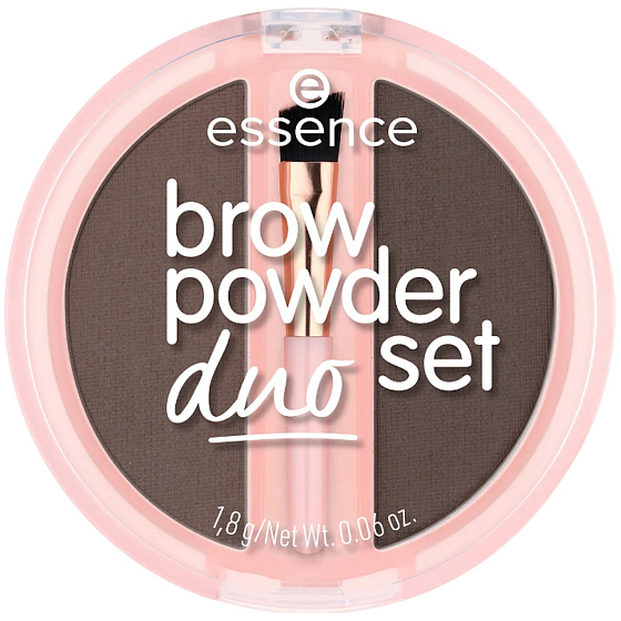 Essence puder do brwi duo set 03 Dark 1,8 g