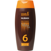 Nubian OF 6 mleczko do opalania, 200 ml