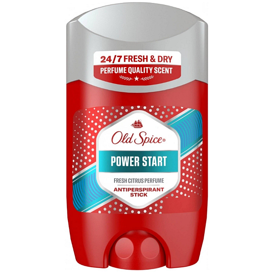 Old Spice Power Start Fresh Citrus antiperspirant stick pro muže, 50 ml