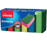Vileda gąbki Rainbow 6sztuk