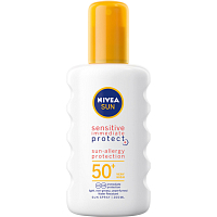 Nivea Sun Sensitive OF 50+ spray do opalania, 200 ml
