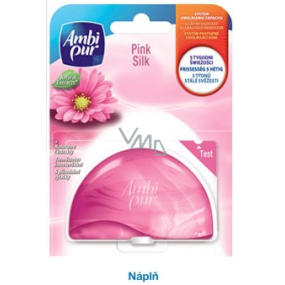 Ambi Pur Pink Silk Wc blok tekutý závěs náhradní náplň 55 ml