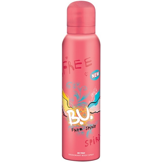 B.U. Free Spirit deodorant sprej pro ženy 150 ml
