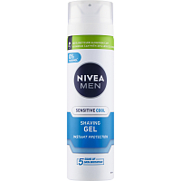 Nivea Men Sensitive Cool żel do golenia, 200 ml