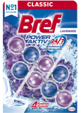 Bref WC blok Power Aktiv Lavender, 2× 50 g