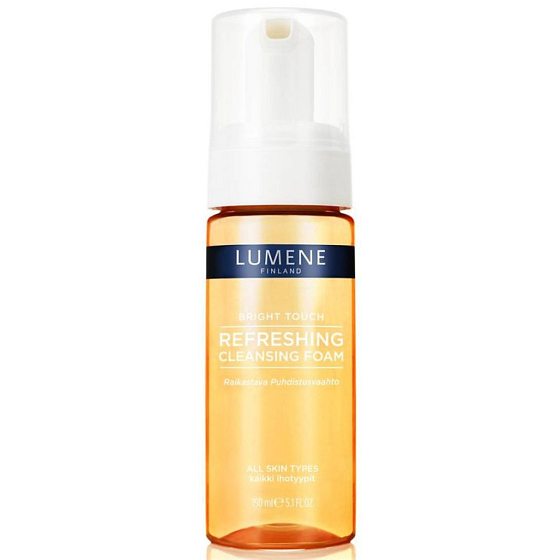 Lumene Bright Touch Osvěžující čisticí pěna 150 ml