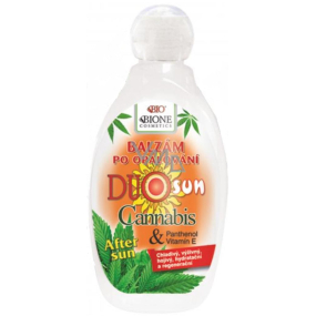 Bione Cosmetics Duo Sun Cannabis + Panthenol balzám po opalování 150 ml Bione Cosmetics Duo Sun Cannabis + Panthenol balzám po opalování 150 ml