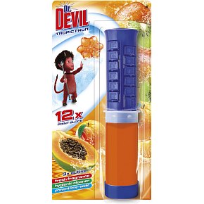 Dr. Devil 3w1 Point Block WC blok w tubie Tropic Fruit, 75 ml