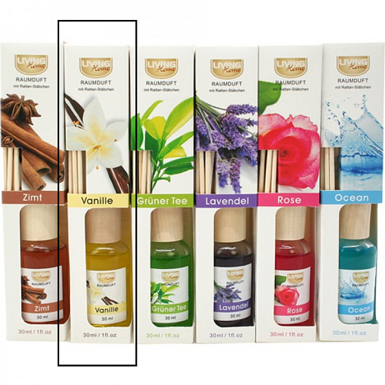 Living Home Pokojová vůně Vanille - Vanilka difuzér 30 ml