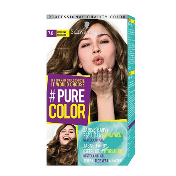 Schwarzkopf Pure Color Washout barva na vlasy 7.0 Nude blond 60 ml