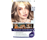 Loreal Paris Excellence Cool Creme farba do włosów 8.11 Ultra popielata jasna blond