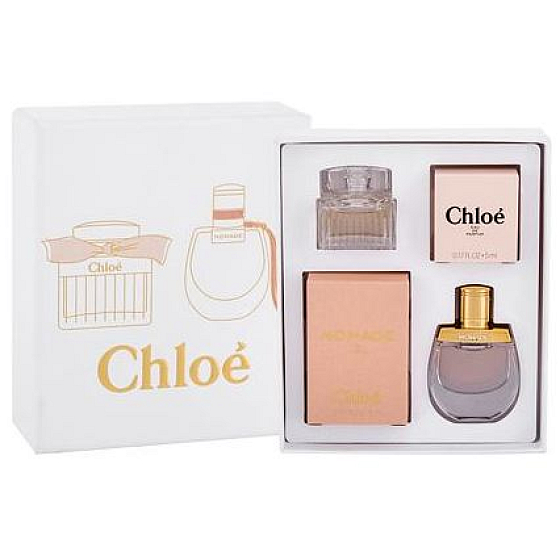 Chloé Chloé parfémovaná voda pro ženy 5 ml + Nomade parfémovaná voda pro ženy 5 ml, dárková sada pro ženy