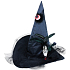 Rappa Halloween Klobouk Čarodějnice s okem pro dospělé 40 cm