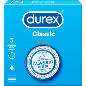 Durex Classic prezerwatywy, 3 szt. Durex Classic prezerwatywy, 3 szt.