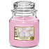 Yankee Candle Snowflake Kisses - Polibky sněhové vločky vonná svíčka Classic střední sklo 411 g